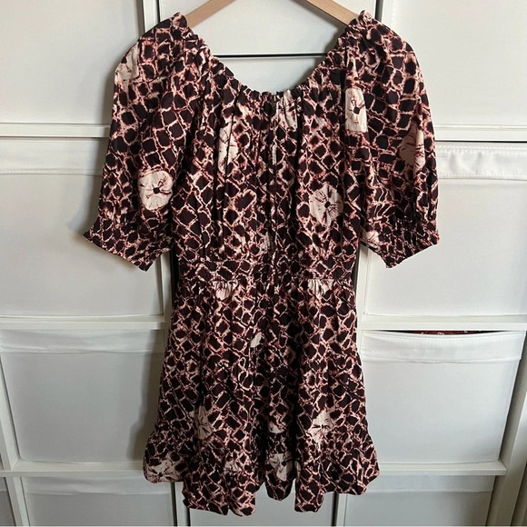 Ulla Johnson Celia Mini Dress in Henna - Picture 8 of 8